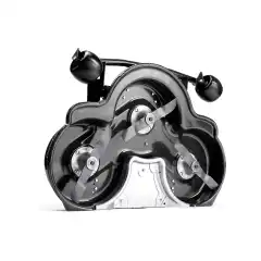 112 cm kombiklippeaggregat med mulighet for BioClip og utkast bak.