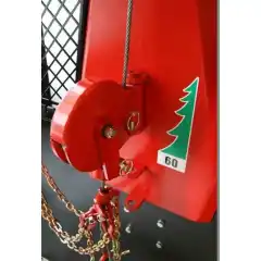 Kraftig en-tromlet skogsvinsj for de som trenger st&oslash;rre kapasitet for &aring; hente t&oslash;mmer.