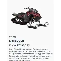 Frakt og klargj&oslash;ringskostnader tilkommer